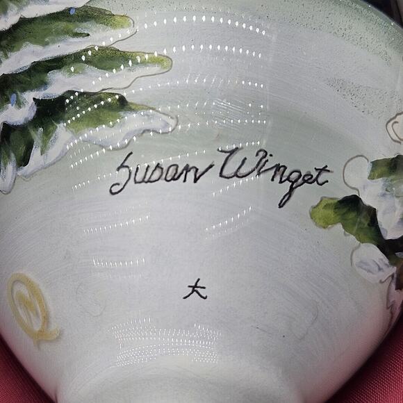 Ne’Qwa Art Oh Come All Ye Faithful Ornament by Susan Winget COA‎ & Box 7151168 - Picture 8 of 12